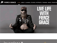 Tablet Screenshot of fiercegrace.com